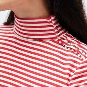 BDG Mock Neck Long Sleeve Mini Dress